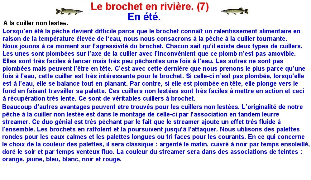 LE BROCHET EN RIVIERE (7)