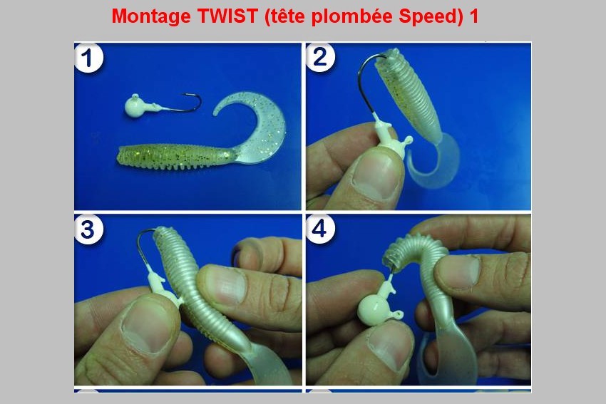 Montage TWIST (+ TETE PLOMBEE SPEED)  1