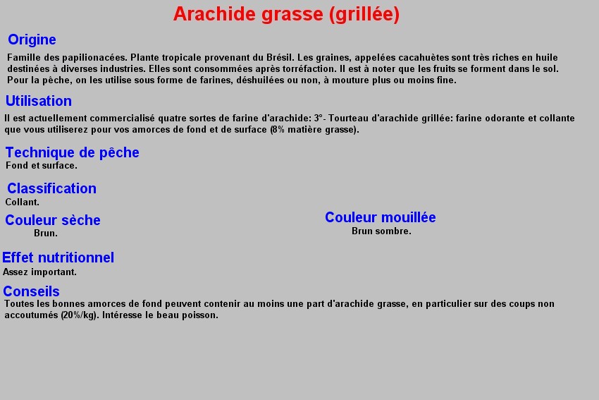 ARACHIDE GRASSE (GRILLEE) 6