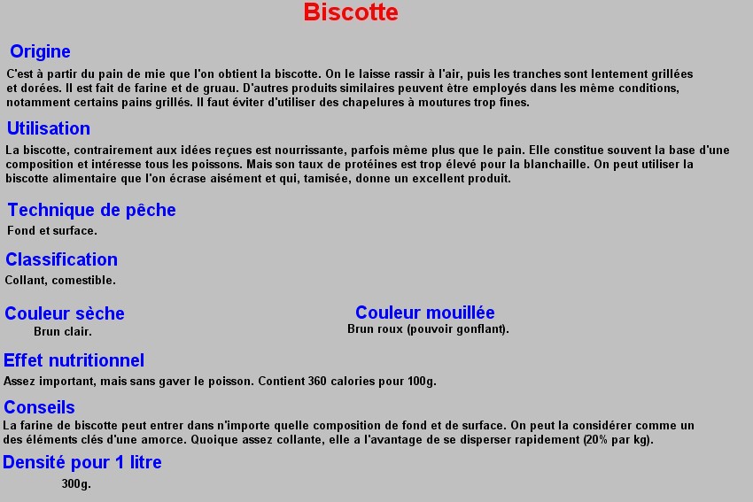 BISCOTTE 8