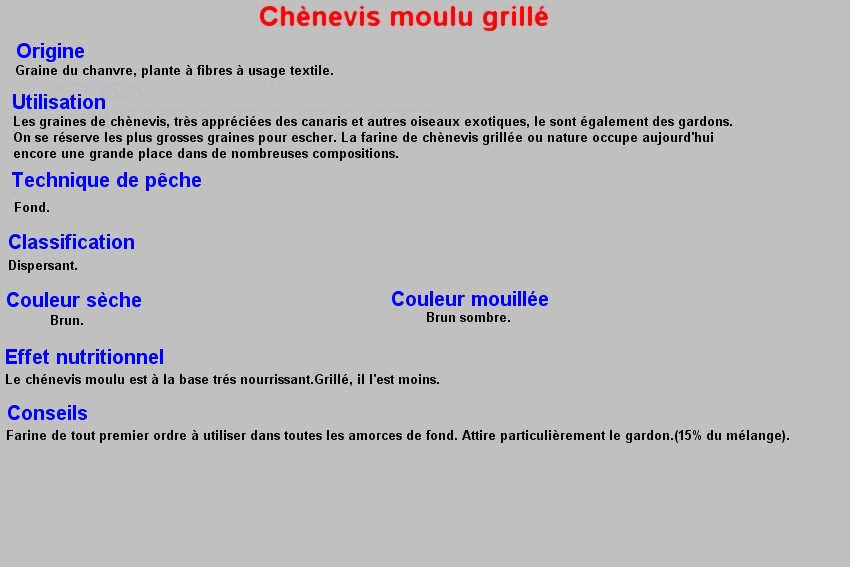 CHENEVIS MOULU GRILLE 16