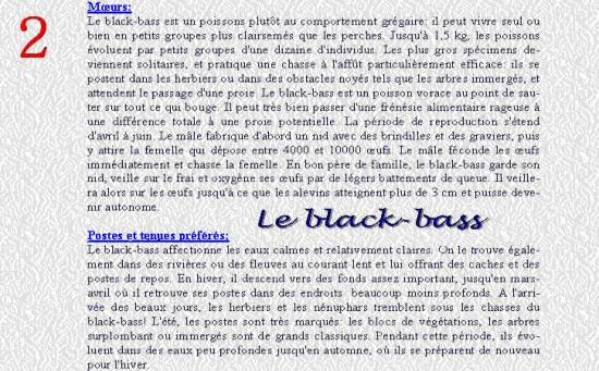 LE BLACK BASS 2