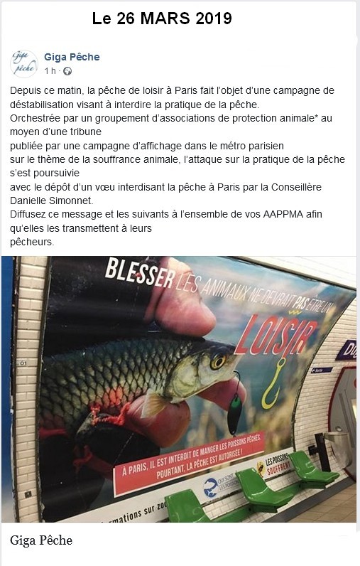 L'interdiction de la pêche à Paris 