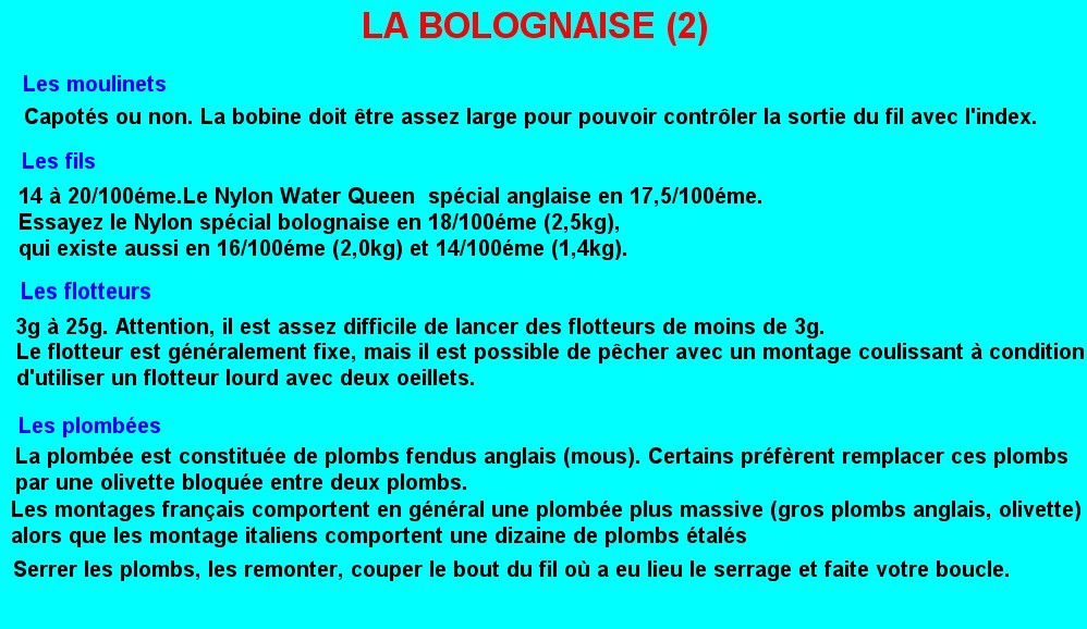 LA BOLOGNAISE (2)