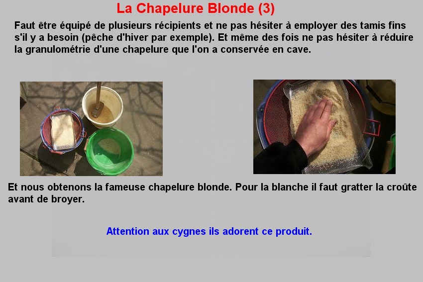 La Chapelure Blonde
