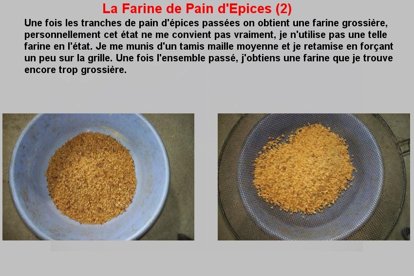LA FARINE DE PAIN D'EPICES (2)
