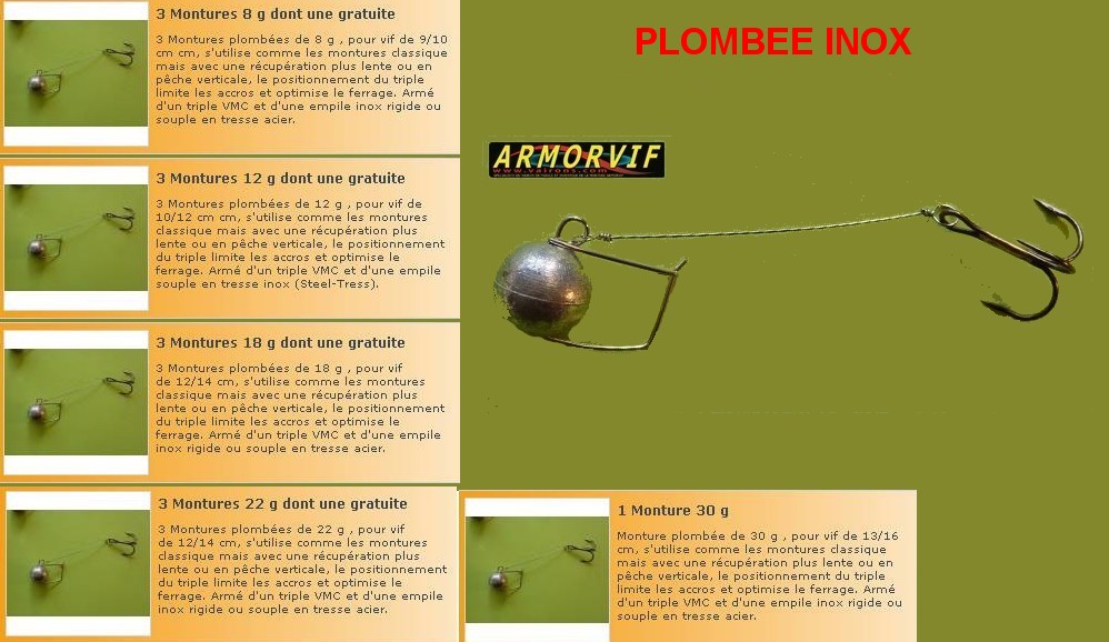 PLOMBEE INOX