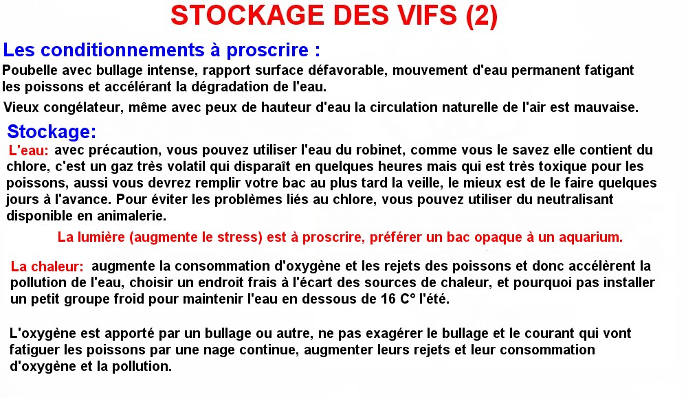 STOCKAGE DES VIFS (2)